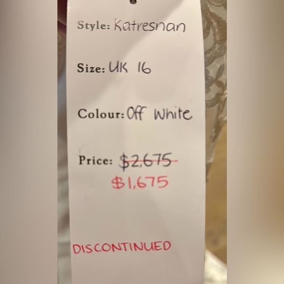 NWT Kei-Leigh Couture Wedding Dress- Discontinued size 12 - Picture 10 of 13